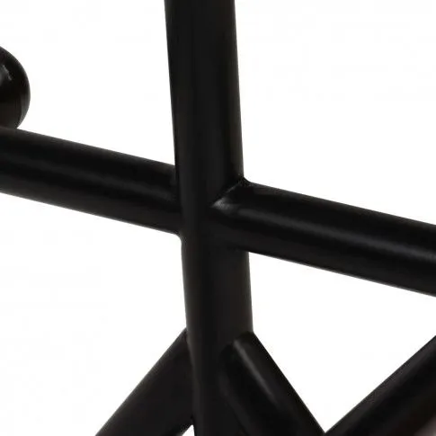 Szczegółowe zdjęcie nr 7 produktu Stolik barowy vintage Erta 4X – ciemnobrązowy