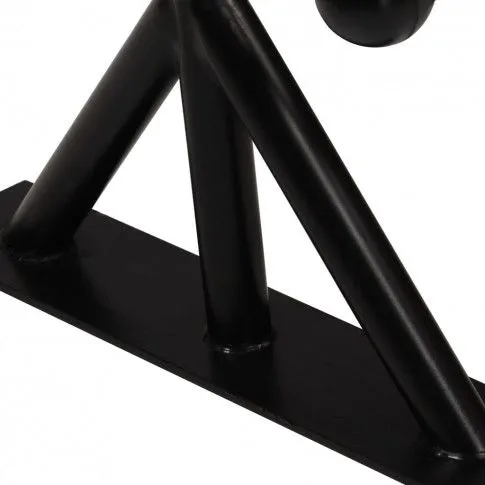 Szczegółowe zdjęcie nr 9 produktu Stolik z drewna odzyskanego Erta 5X – ciemnobrązowy