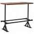 Drewniany stolik barowy Sidden 3X utrzymany w stylistyce klasycznej