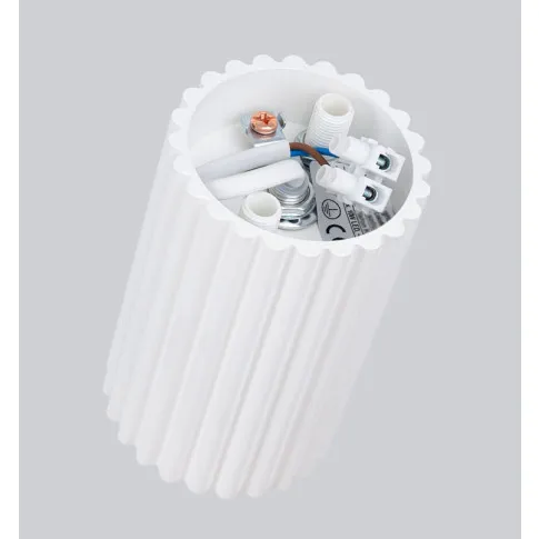 Biała karbonowa lampa D286-Avium