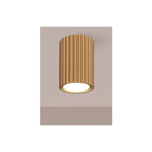 Złota lampa sufitowa D286-Avium