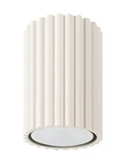 Beżowa nowoczesna lampa sufitowa - D286-Avium w sklepie Edinos.pl