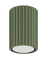 Zielona nowoczesna lampa sufitowa tuba - D286-Avium w sklepie Edinos.pl