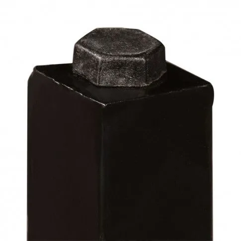 Szczegółowe zdjęcie nr 7 produktu Brązowy industrialny stolik barowy – Norbos 3X