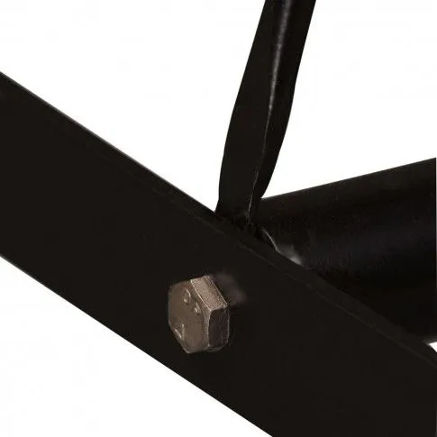 Szczegółowe zdjęcie nr 9 produktu Brązowy industrialny stolik barowy – Norbos 3X