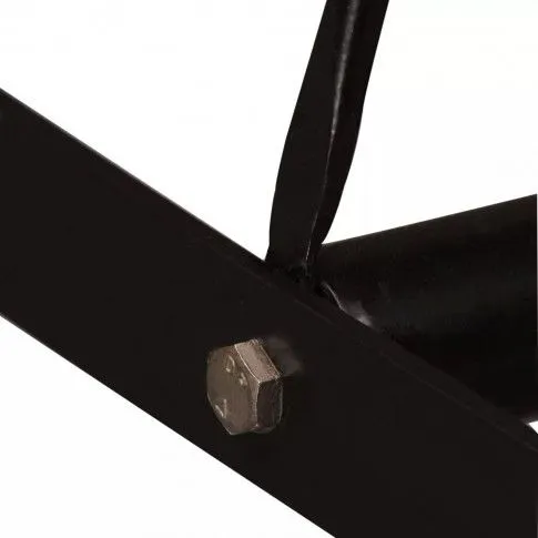 Szczegółowe zdjęcie nr 7 produktu Brązowy industrialny stolik barowy – Norbos 4X