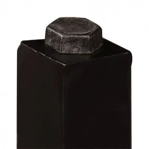 Szczegółowe zdjęcie nr 8 produktu Brązowy industrialny stolik barowy – Norbos 4X