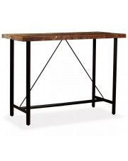  Wielokolorowy stolik z odzyskanego drewna – Chris 4X w sklepie Edinos.pl