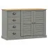 Szara drewniana komoda Ofdox 6X