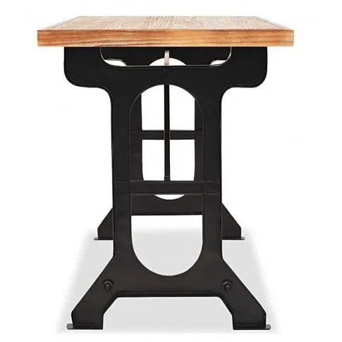 Szczegółowe zdjęcie nr 4 produktu Industrialny stół Dexo - jodła