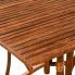 Fotografia Rustykalny stół bambusowy Ticiano z kategorii Stoły drewniane