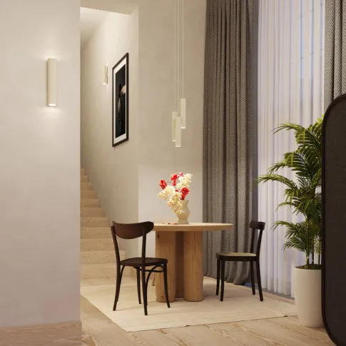 Szczegółowe zdjęcie nr 10 produktu Lampa wisząca Bord 3P beżowa