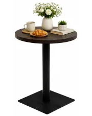 Stolik bistro ciemny jesion - Abril 2X w sklepie Edinos.pl