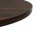 Szczegółowe zdjęcie nr 6 produktu Okrągły stolik bistro Carol 3X – ciemny jesion