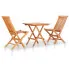 Stół i krzesła do ogrodu Trivo 2x