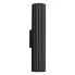 Czarny metalowy kinkiet D289-Avium
