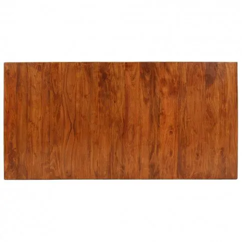 Prostokątny kształt prostokątnego stołu Midian w całości