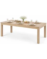 Rozkładany stół Ignis - dąb sonoma w sklepie Edinos.pl