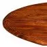 Szczegółowe zdjęcie nr 4 produktu Okrągły lakierowany stół Zifa 2F - palisander