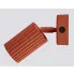 Metalowy kinkiet w kolorze ochra D291Avium