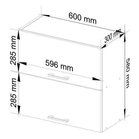 Wymiary szafki Tereza 3X 60