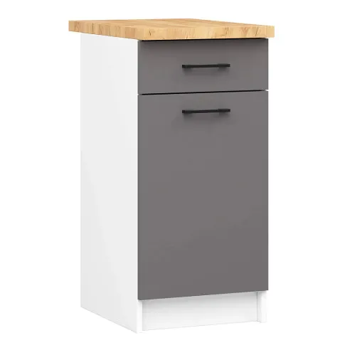 Szara minimalistyczna szafka Tereza 8X 40