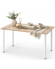 Stół z płyty dębowej Kortino – dębowy w sklepie Edinos.pl