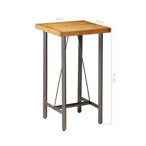 Dokładne wymiary stolika tekowego Maxel 2X