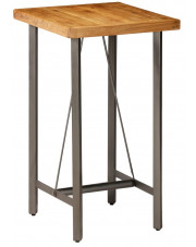 Stolik barowy z drewna tekowego – Maxel 2X