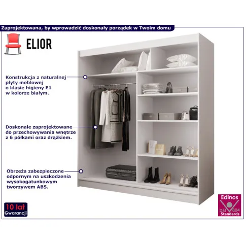 Wnetrze szafy Area 6X