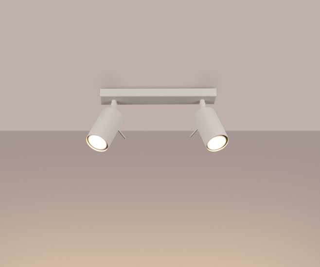 beżowa lampa wiszący M061