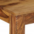 Jeden z ostrych kantów prostokątnego stolika Warnes 3X
