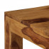 Ostre zakończenie stolika drewnianego Warnes 3X 