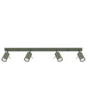 Industrialna oliwkowa lampa sufitowa - M066- Mepo w sklepie Edinos.pl