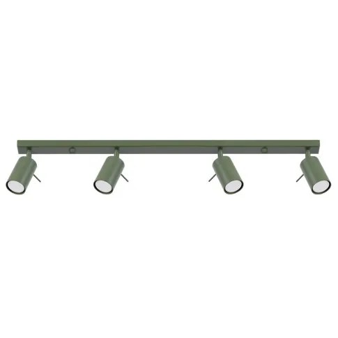 zielona czteroramienna lampa M066