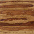 Wielowymiarowy blat stolika Warnes 2X utrzymany w brązowym kolorze