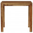 Brązowy stolik Warnes 2X z drewnianego materiału