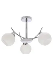 Nowoczesna wisząca lampa z trzema kloszami - M071-Zendor w sklepie Edinos.pl