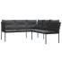 Brenno sofa narożna do ogrodu