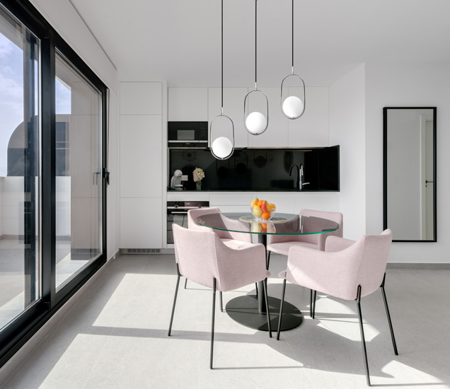 elegancka srebrna lampa M083 Aurelo