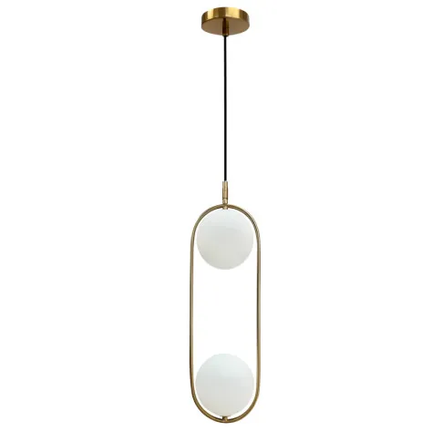 złota lampa Indgam M081