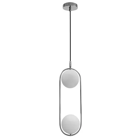 srebrna lampa M081 Indgam