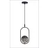 wizualizacja czarnej lampy z czarnym kloszem M083
