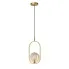 Miedziana pojedyńcza lampa wisząca -M083-Indgam