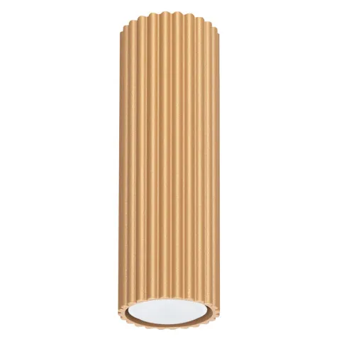 zlota ryflowana lampa D292 Avium