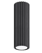 Czarna loftowa lampa sufitowa 20cm - D292-Avium w sklepie Edinos.pl