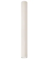 Ryflowana lampa wisząca beżowa 60cm - D295-Avium w sklepie Edinos.pl