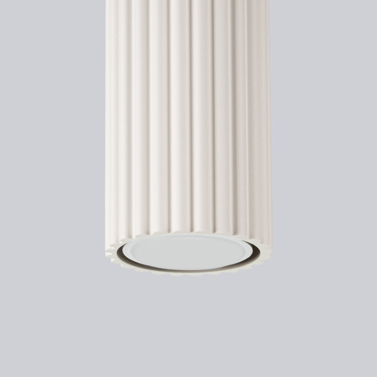 beżowy metalowy spot 60 cm D292-Avium