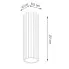 wymiary lampy D292 Avium
