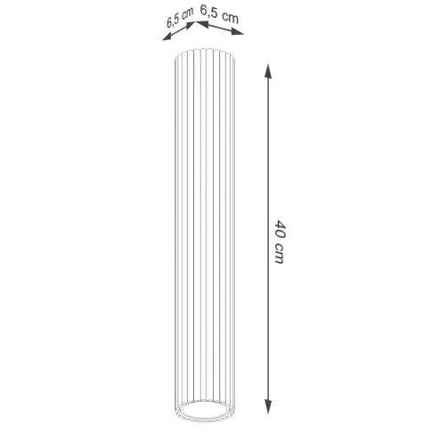 wymiary zielonej lampy D294